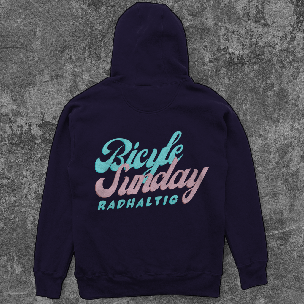 Bicycle sunday / Wochenende Unisex Hoodie