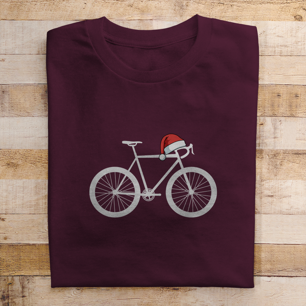 Weihnachten, Fahrrad Herren T-Shirt