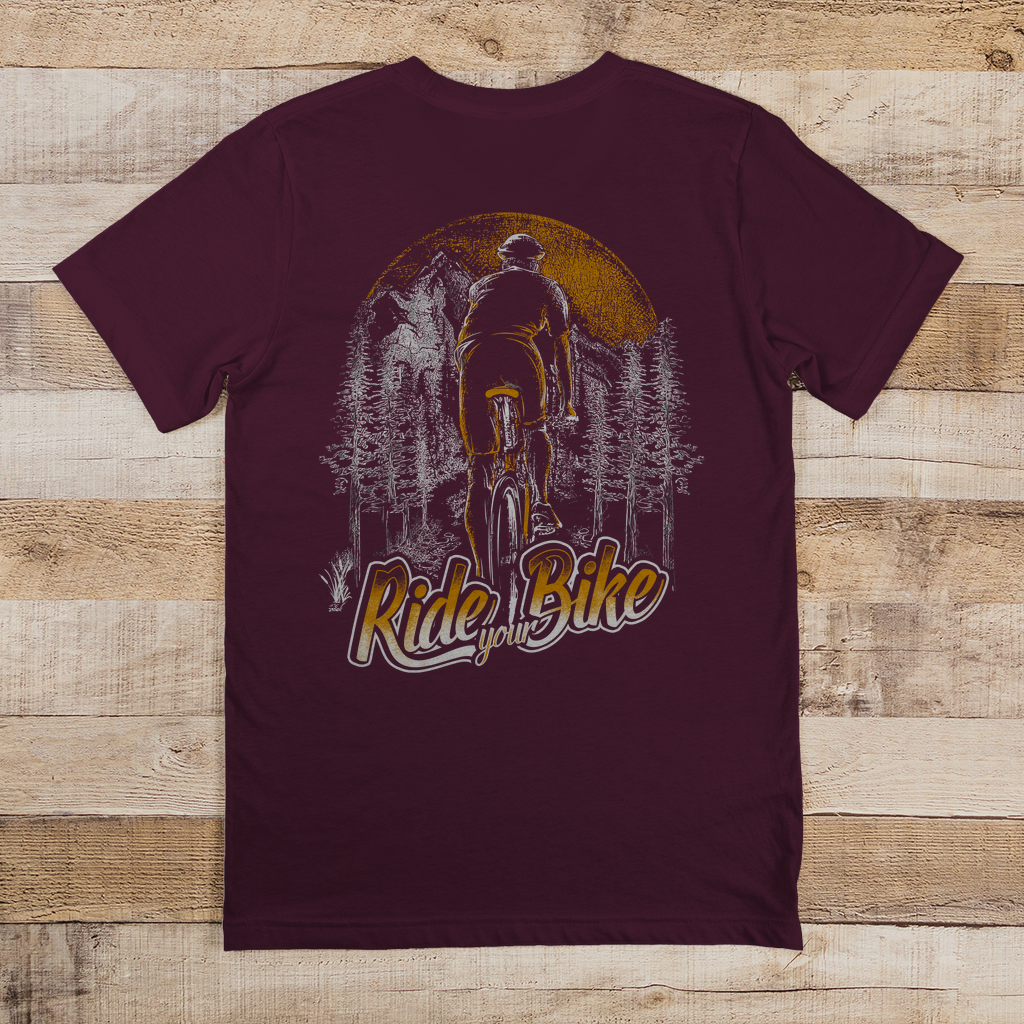 Ride Your Bike / Fahrradfahrer im Wald, Abenteuer