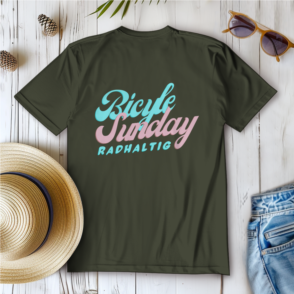 Bicycle sunday /  T-Shirt Frauen