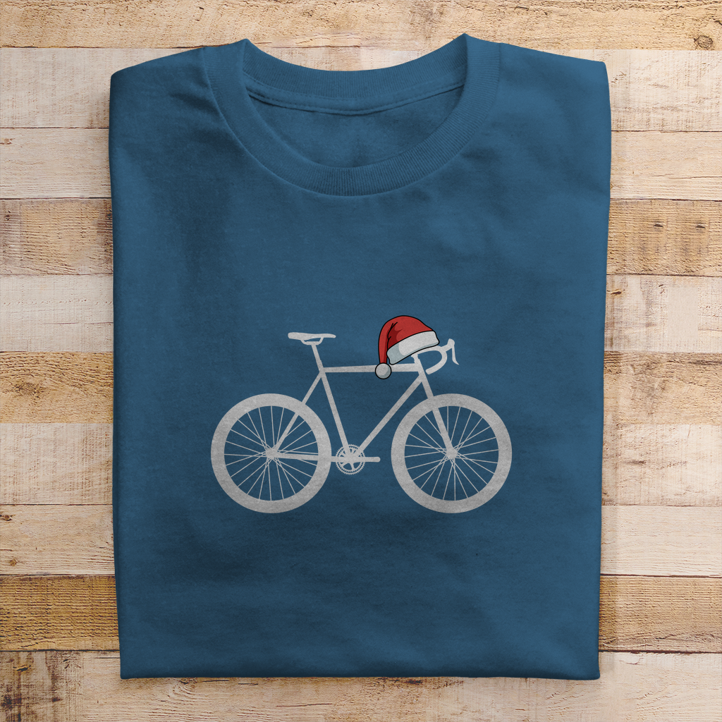 Weihnachten, Fahrrad Herren T-Shirt