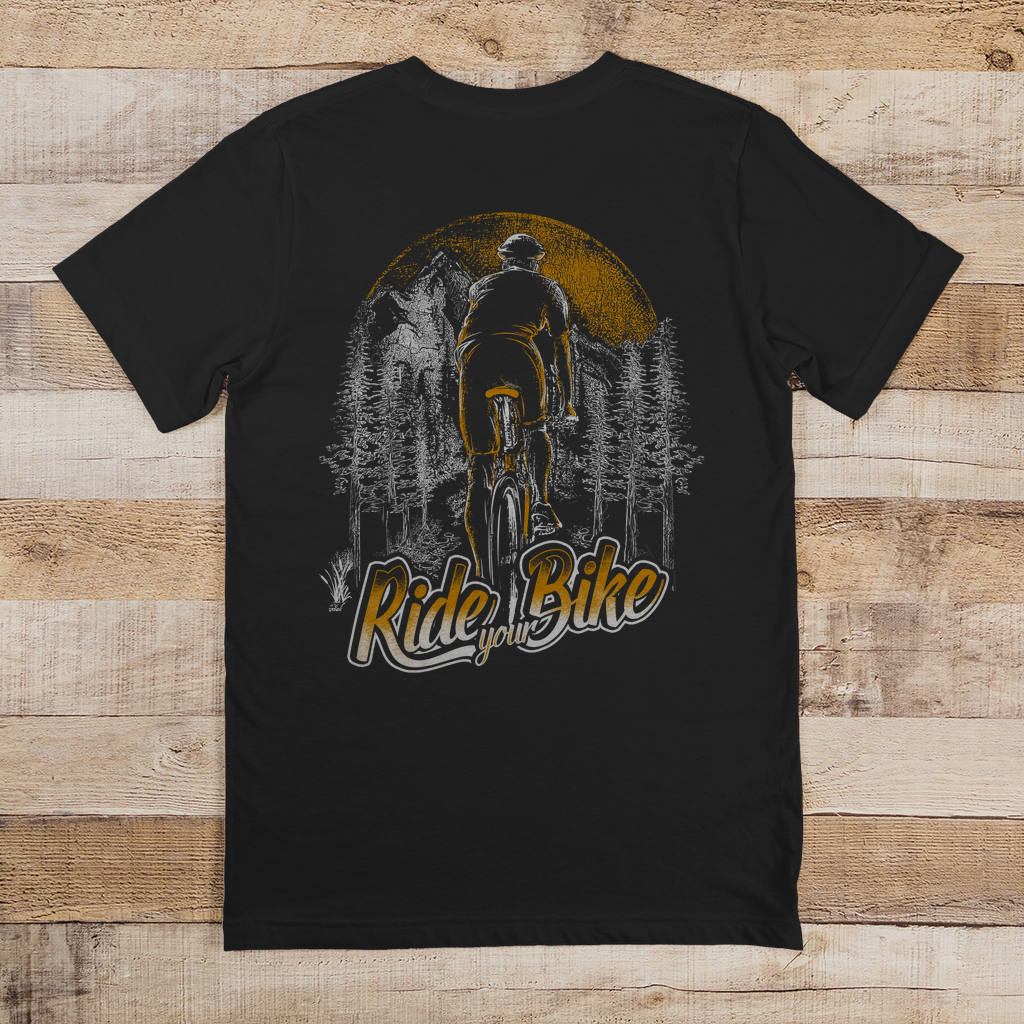 Ride Your Bike / Fahrradfahrer im Wald, Abenteuer