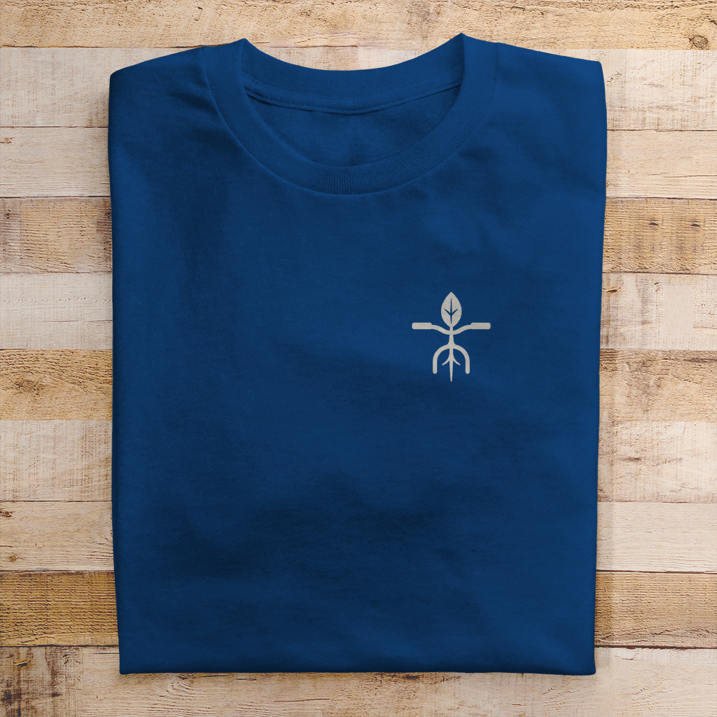 Die Welt im Rad, lustiges Bikepacking T-Shirt