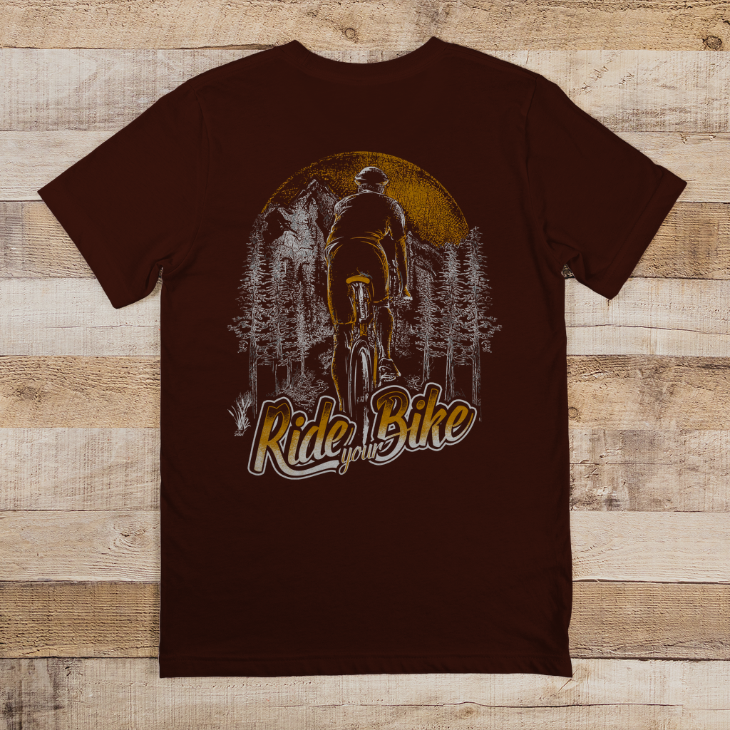 Ride Your Bike / Fahrradfahrer im Wald, Abenteuer