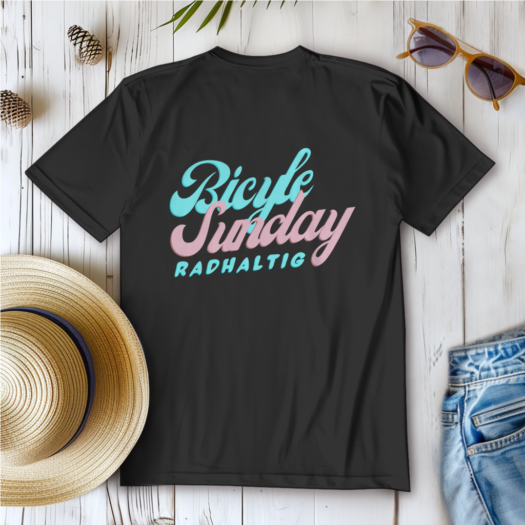 Bicycle sunday /  T-Shirt Frauen