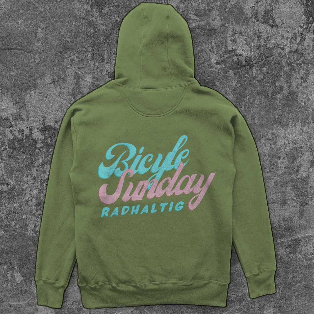 Bicycle sunday / Wochenende Unisex Hoodie
