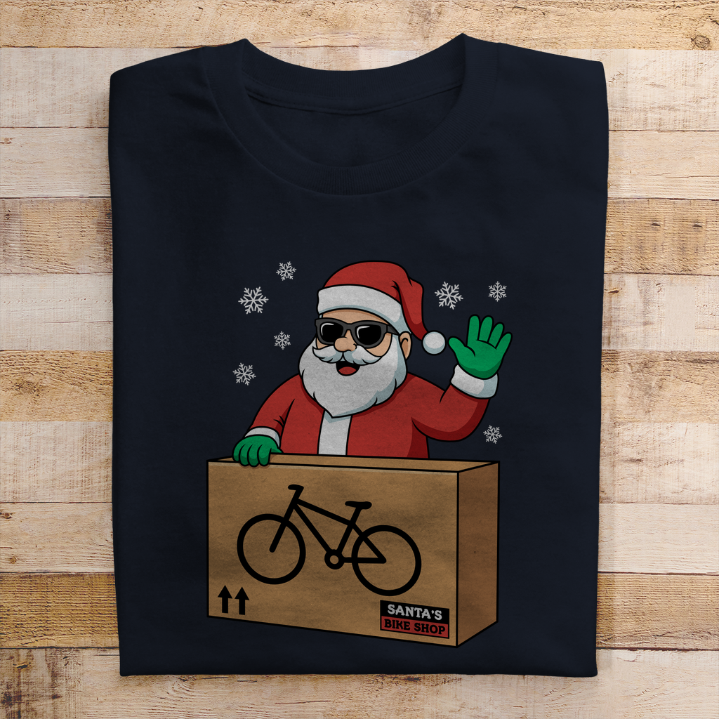 Herren T-Shirt Santa`s  Bike Shop