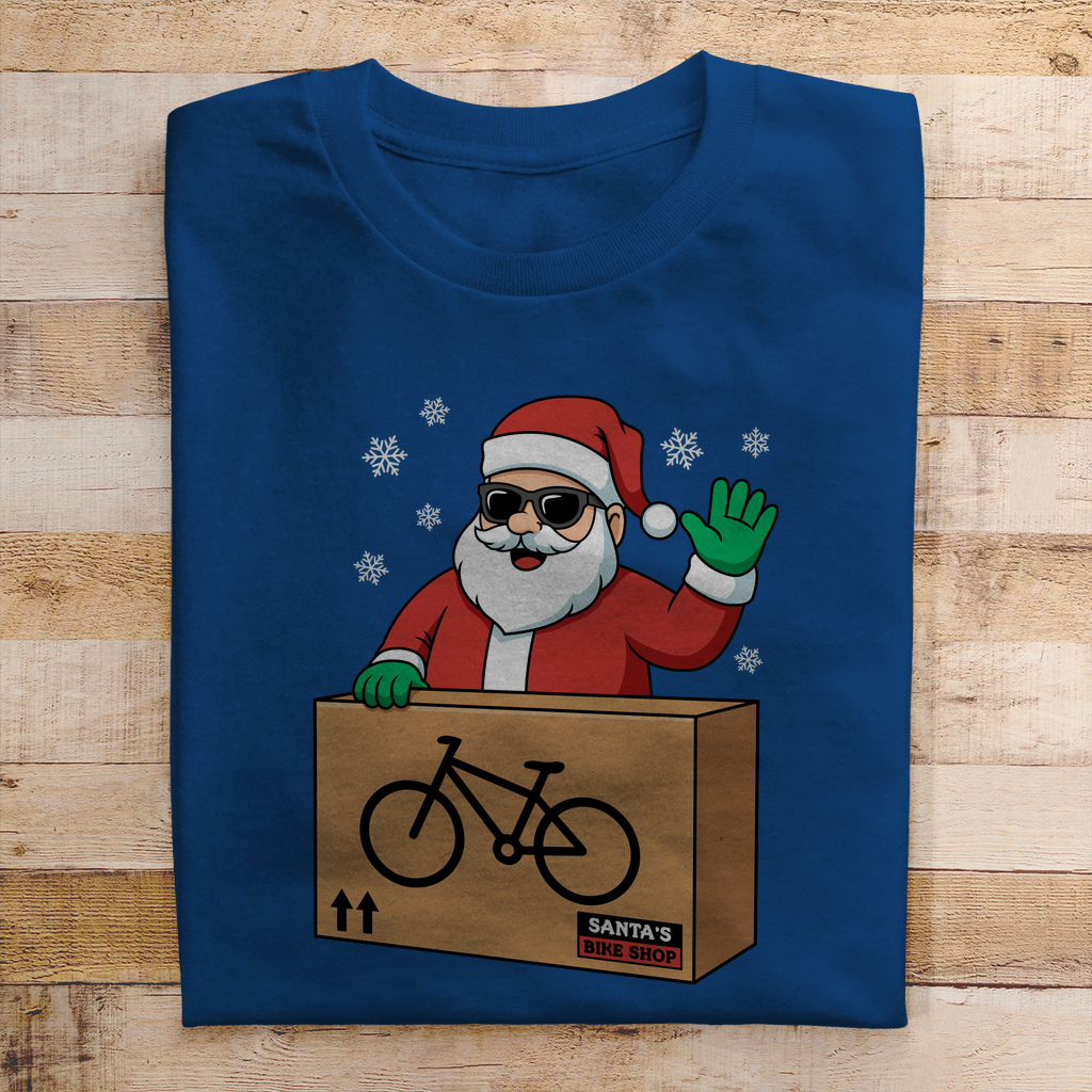 Herren T-Shirt Santa`s  Bike Shop