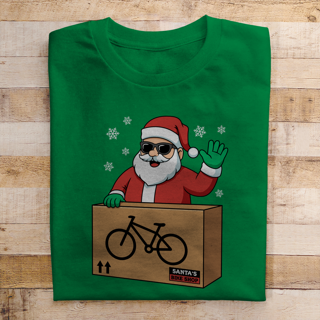 Herren T-Shirt Santa`s  Bike Shop