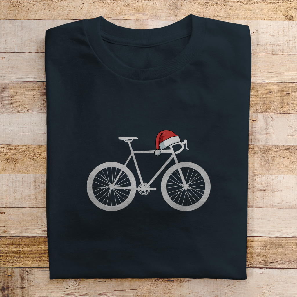Weihnachten, Fahrrad Herren T-Shirt