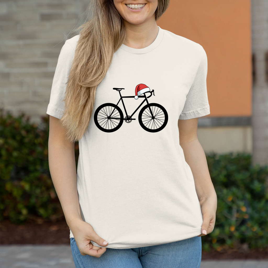 Weihnachten, Fahrrad Damen T-Shirt