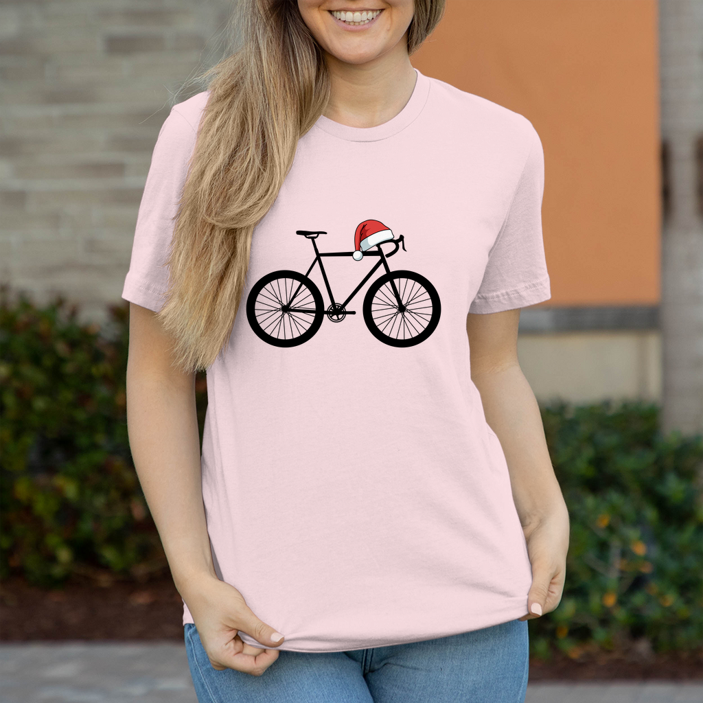 Weihnachten, Fahrrad Damen T-Shirt