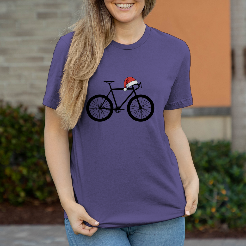 Weihnachten, Fahrrad Damen T-Shirt