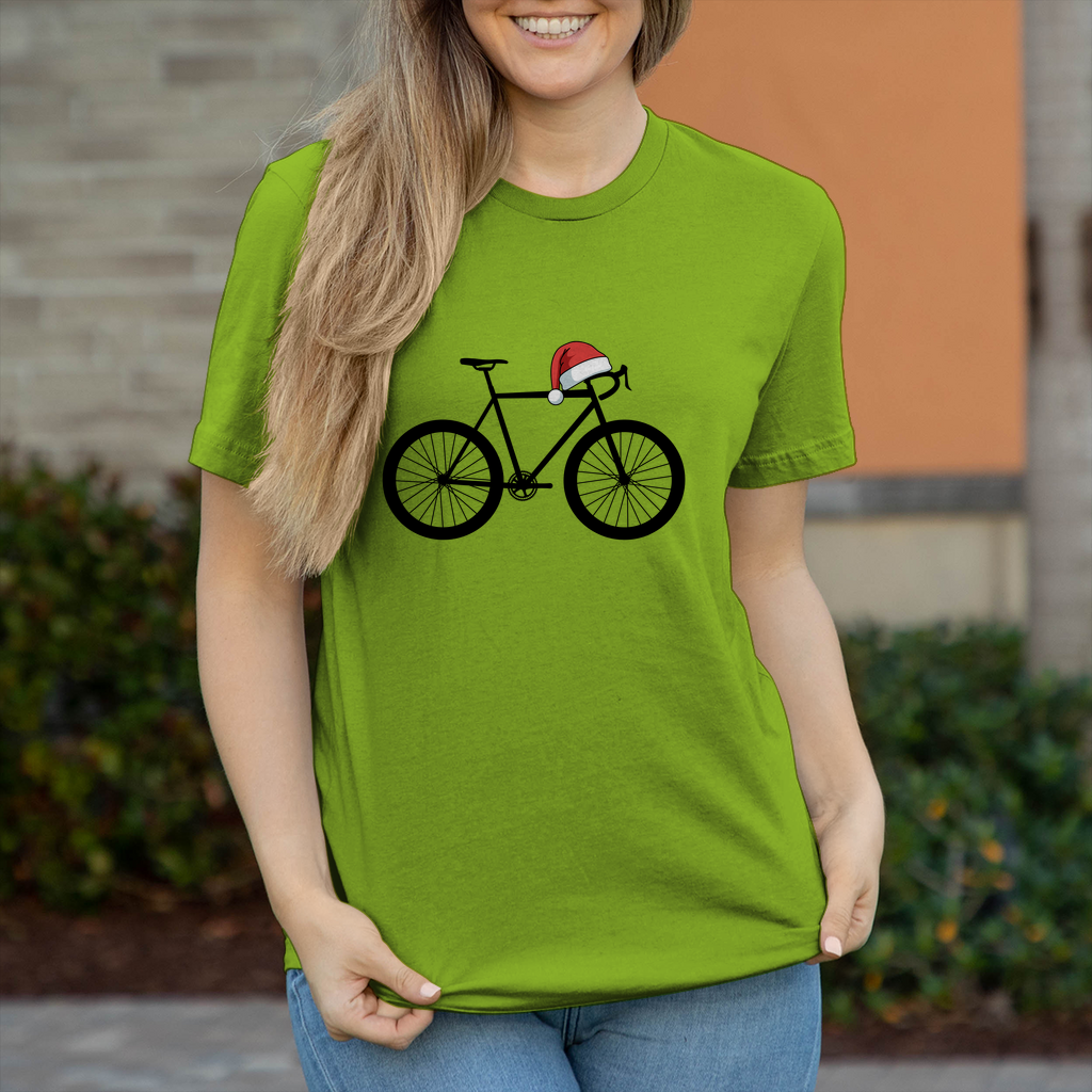Weihnachten, Fahrrad Damen T-Shirt
