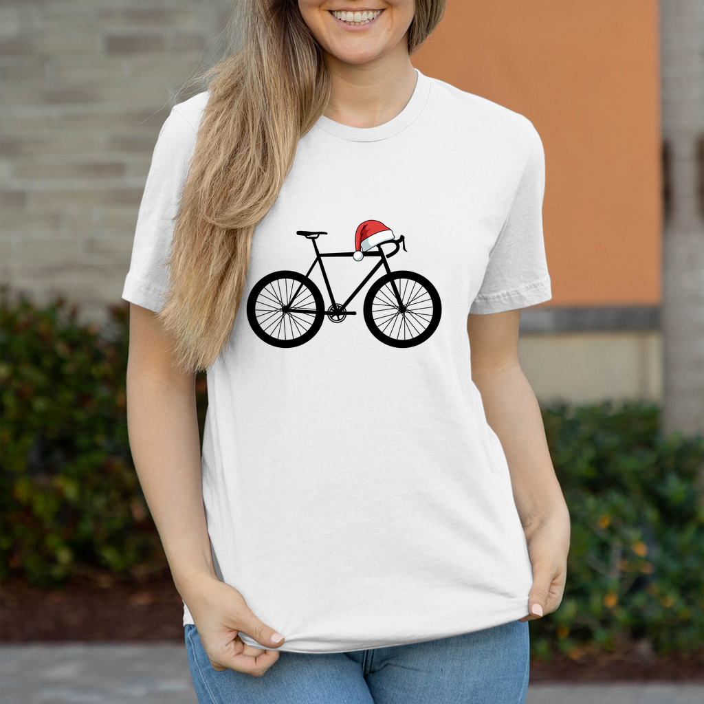 Weihnachten, Fahrrad Damen T-Shirt