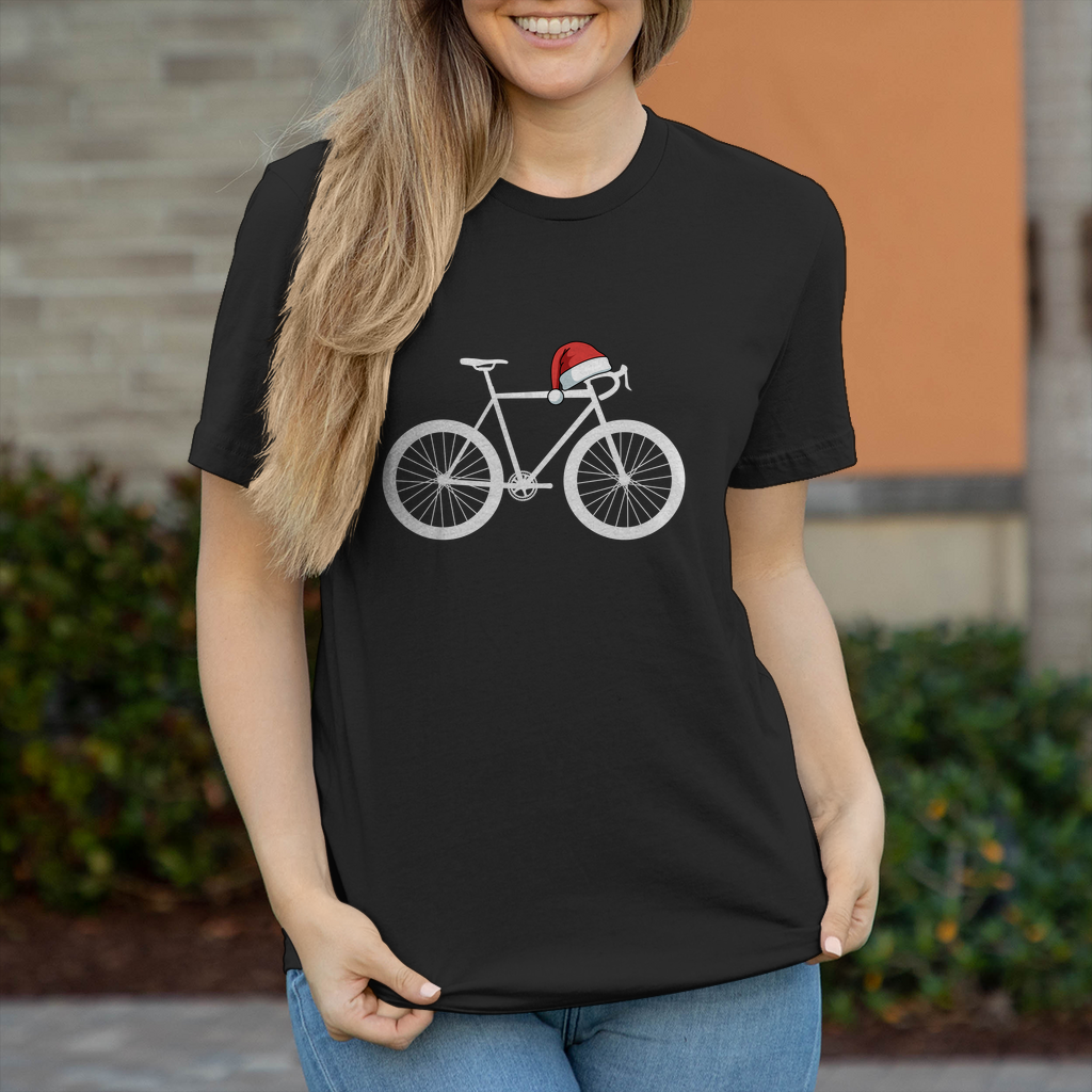 Weihnachten, Fahrrad Damen T-Shirt