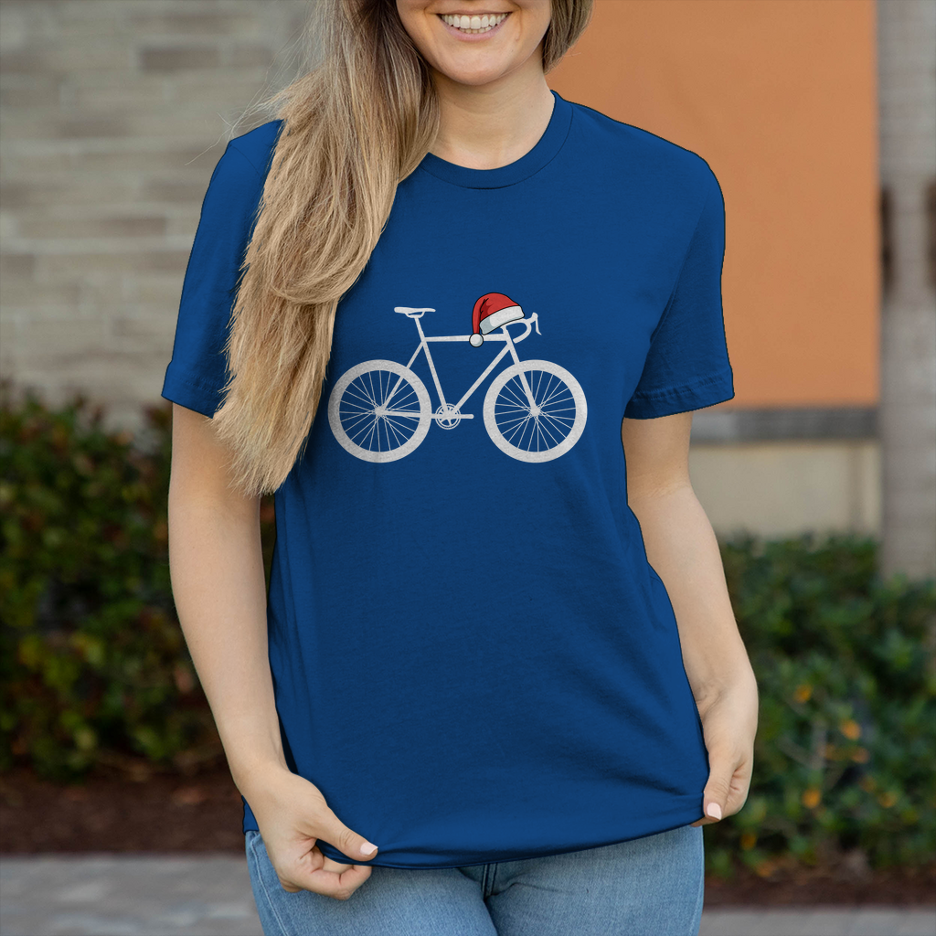 Weihnachten, Fahrrad Damen T-Shirt