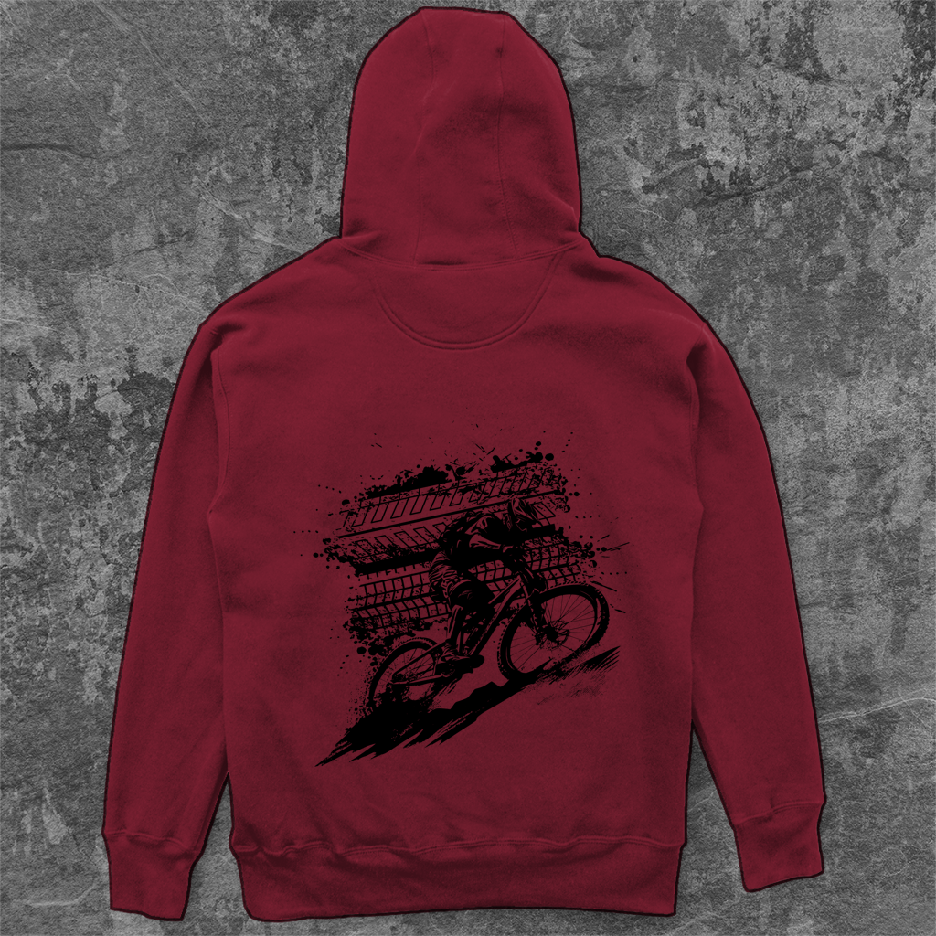 BMX Sport Downhill Biker Unisex Hoodie