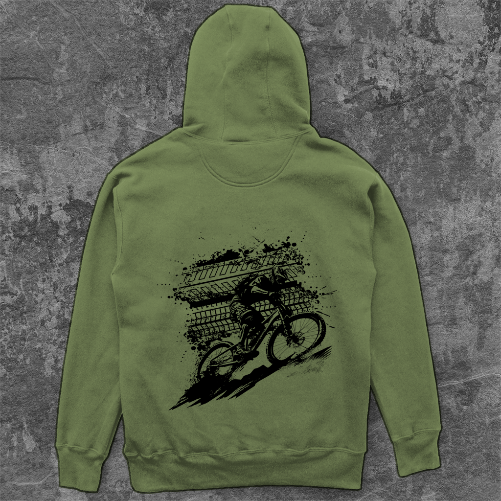 BMX Sport Downhill Biker Unisex Hoodie