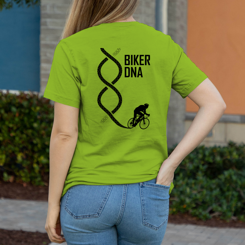 Biker DNA lustiges Sport Damen T-Shirt