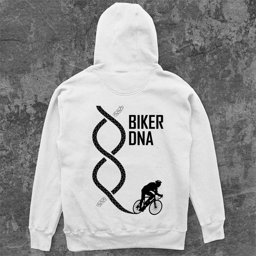 Biker DNA Lustiger Unisex Hoodie