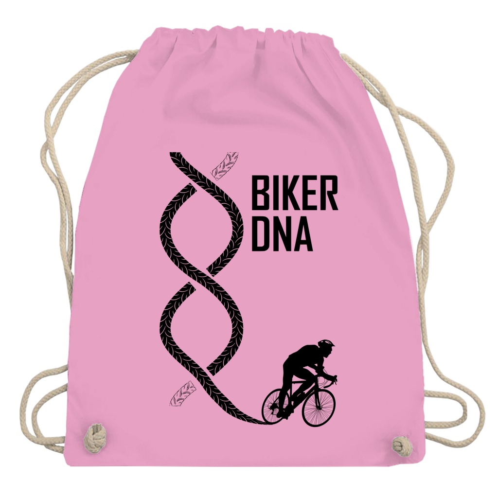 Premium BIO Turnbeutel Biker DNA