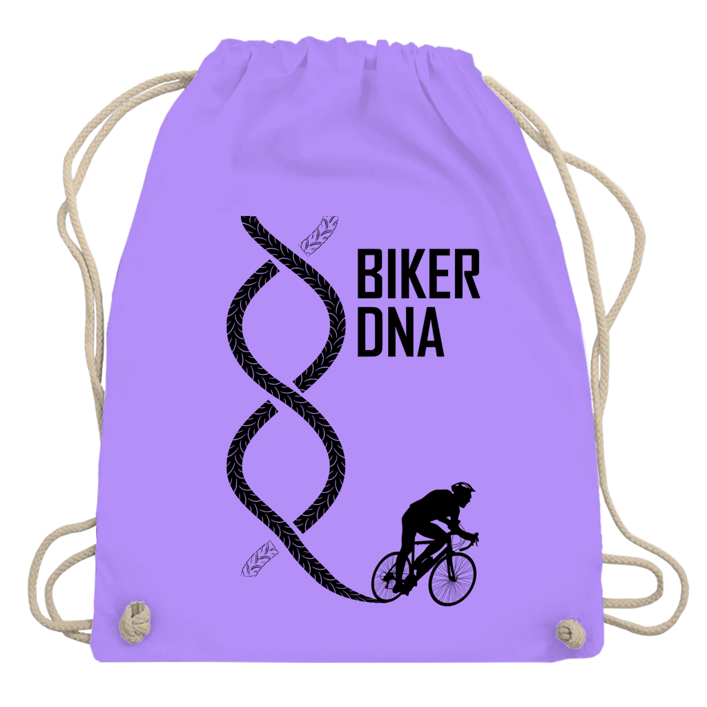 Premium BIO Turnbeutel Biker DNA