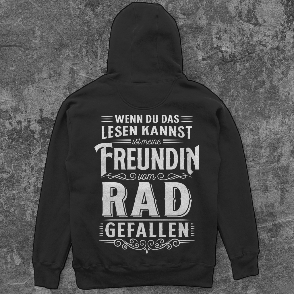 Wenn Du das lesen kannst - Lustiger Spruch für Jugendliche - Unisex Hoodie