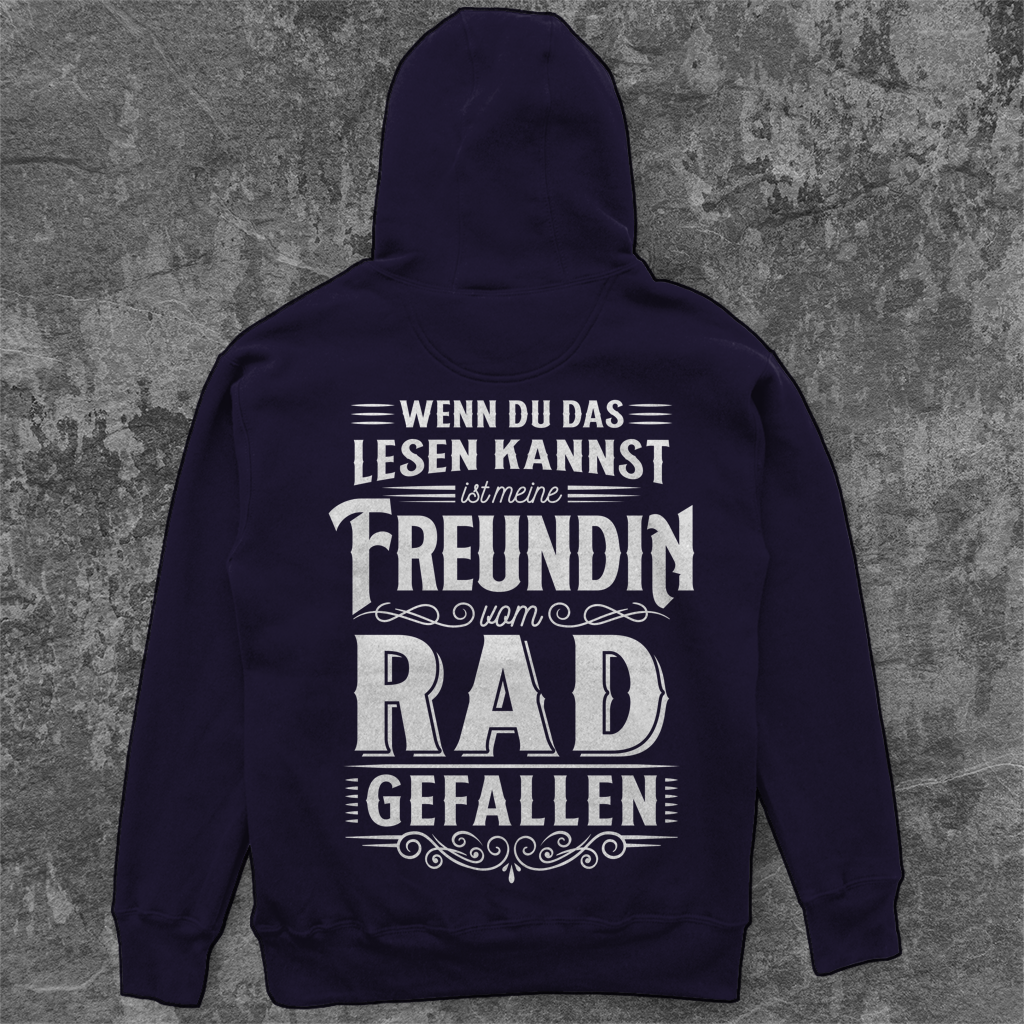 Wenn Du das lesen kannst - Lustiger Spruch für Jugendliche - Unisex Hoodie