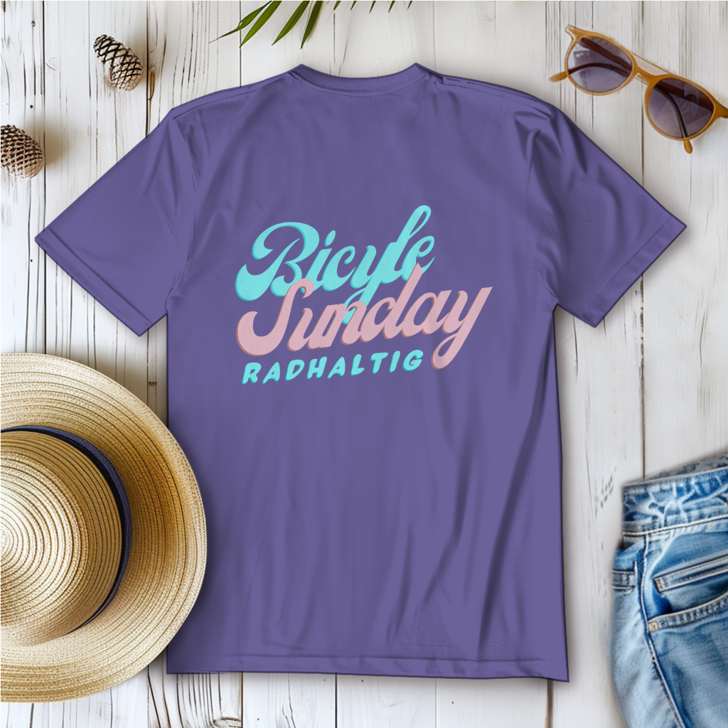 Bicycle sunday /  T-Shirt Frauen