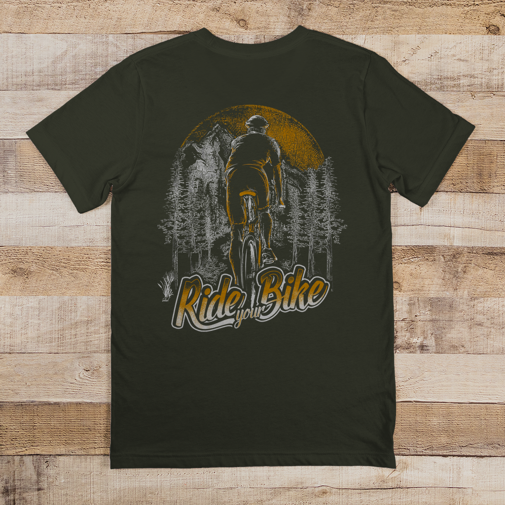 Ride Your Bike / Fahrradfahrer im Wald, Abenteuer