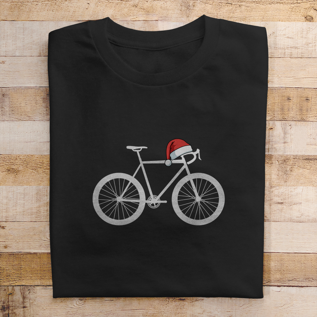 Weihnachten, Fahrrad Herren T-Shirt
