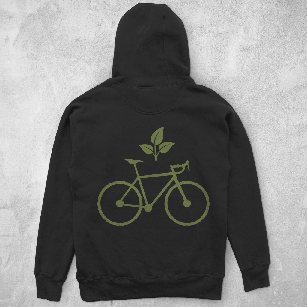 Unisex Oversize Hoodie Rad Blatt