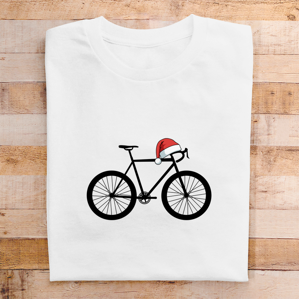 Weihnachten, Fahrrad Herren T-Shirt