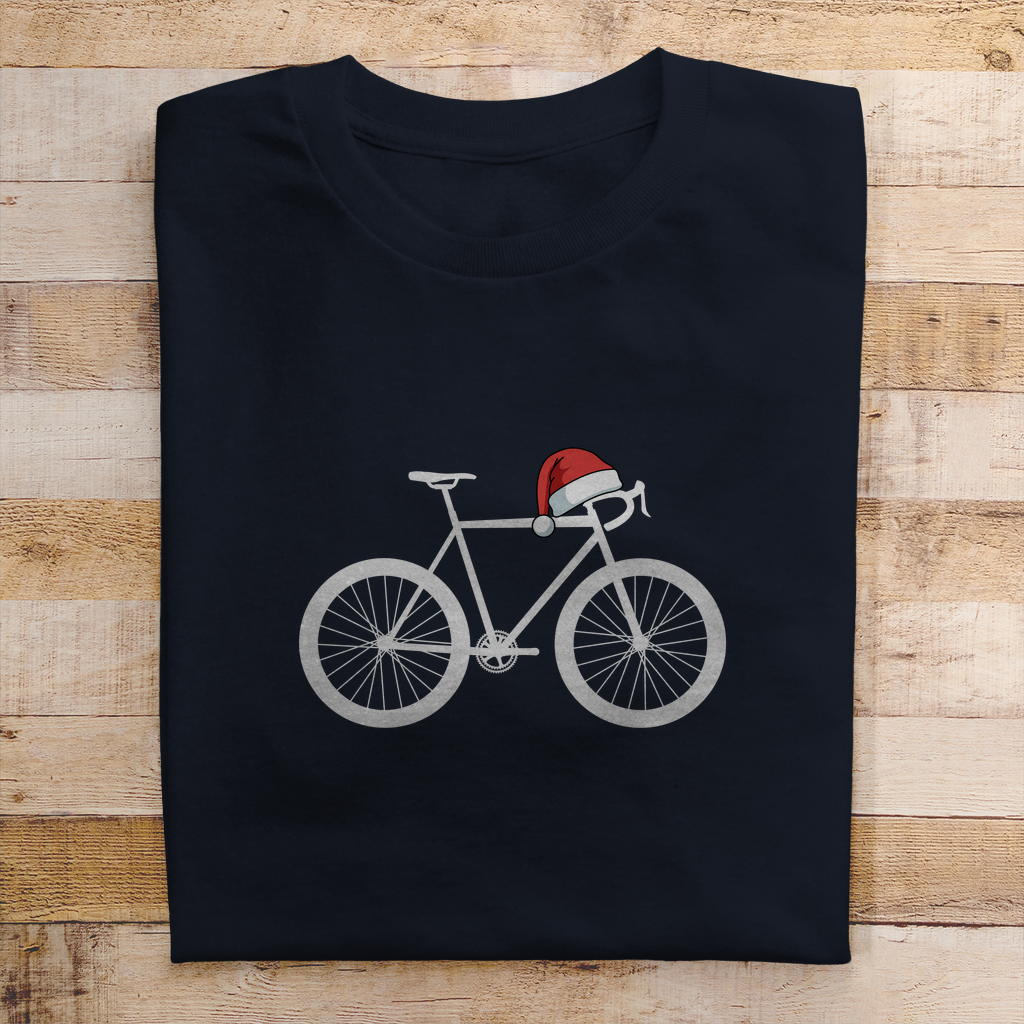 Weihnachten, Fahrrad Herren T-Shirt