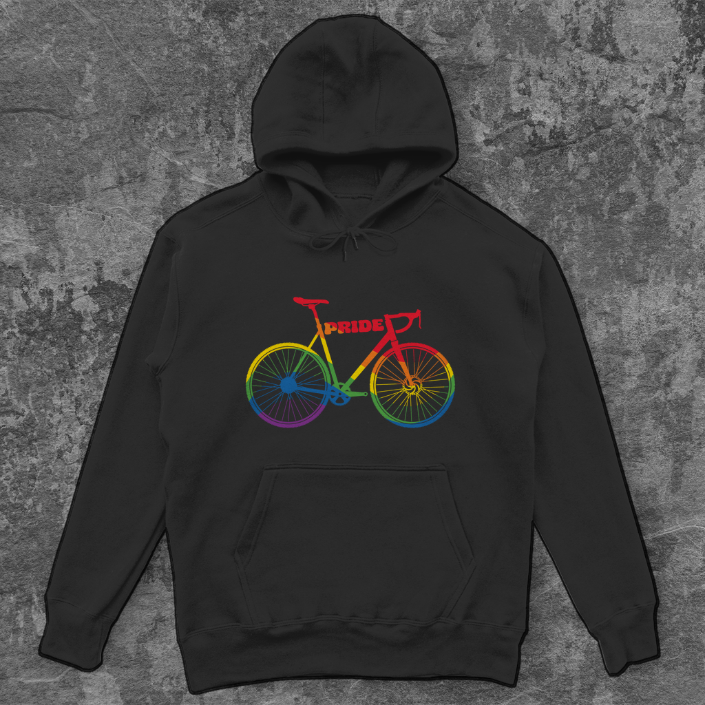 Pride Bike / CSD, Gay Christopher Street Day Unisex Hoodie
