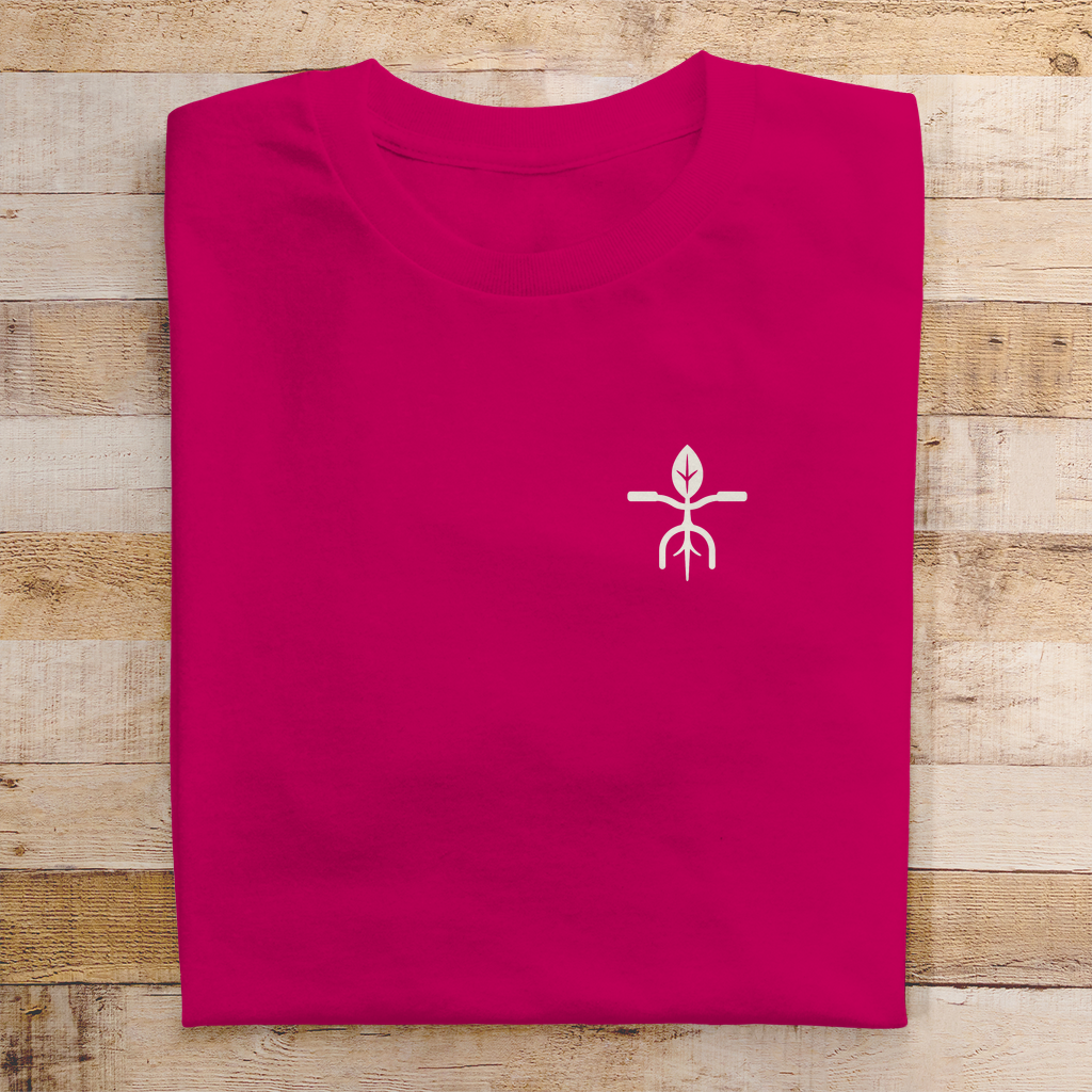 Die Welt im Rad, lustiges Bikepacking T-Shirt