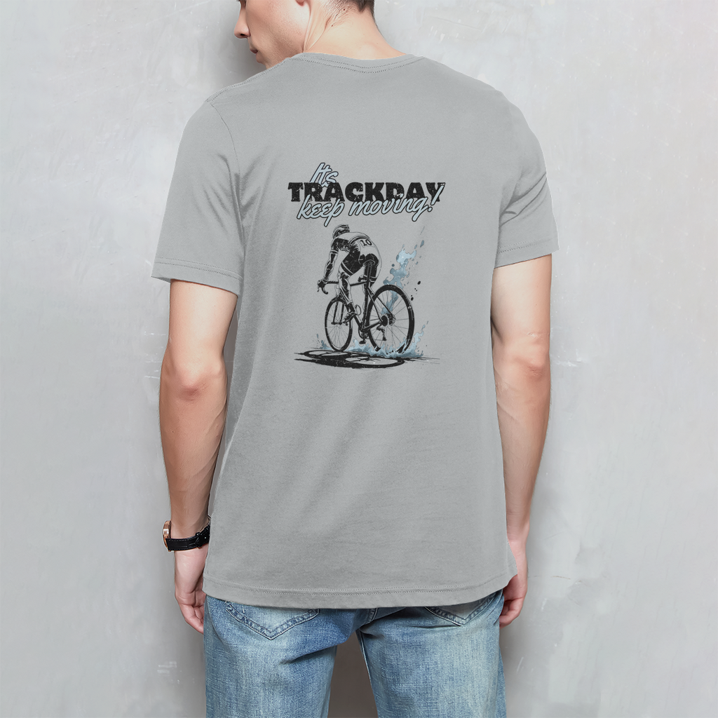 It's Trackday / Fahrrad Abenteuer Spruch