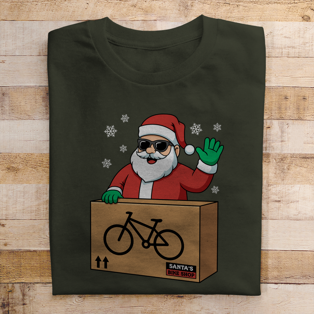 Herren T-Shirt Santa`s  Bike Shop