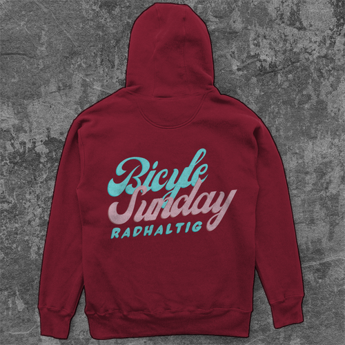 Bicycle sunday / Wochenende Unisex Hoodie