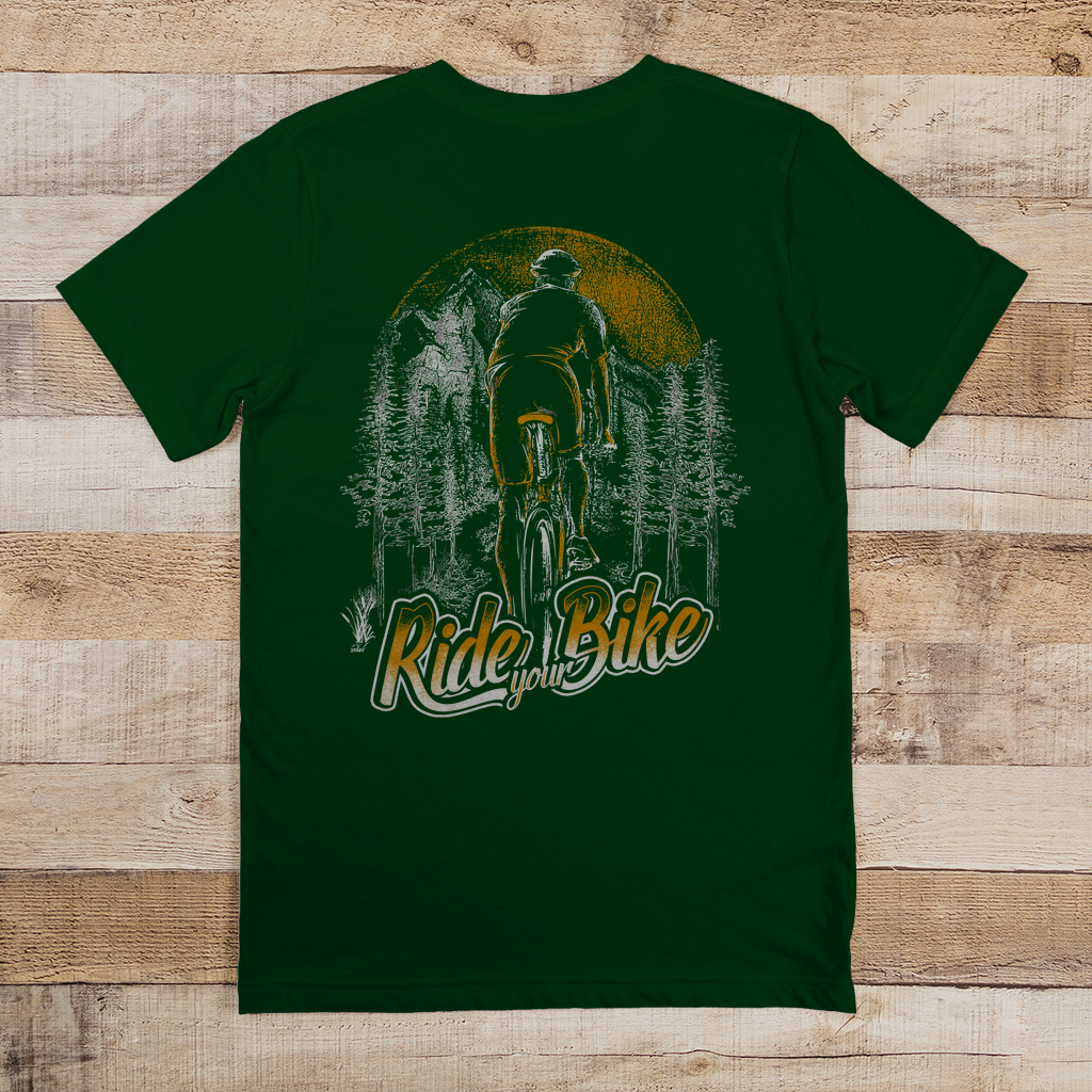 Ride Your Bike / Fahrradfahrer im Wald, Abenteuer