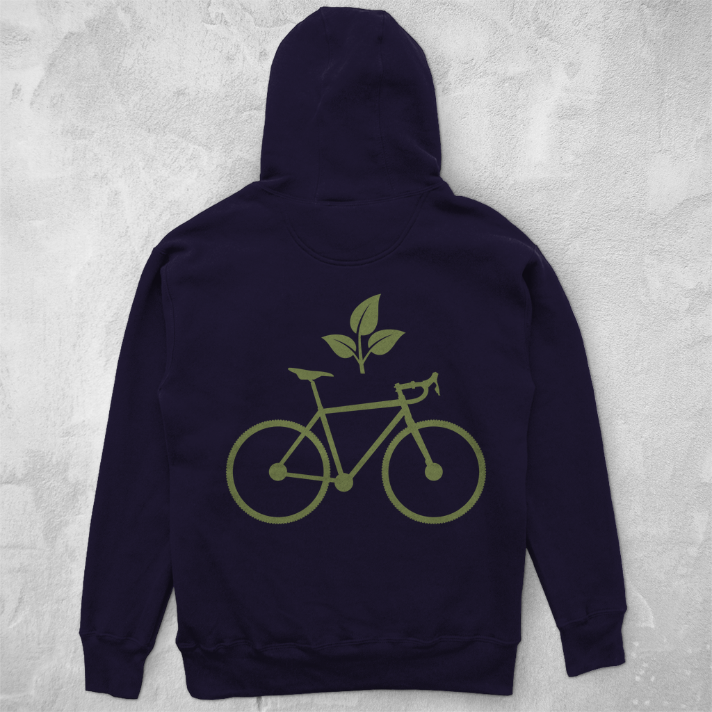 Unisex Oversize Hoodie Rad Blatt