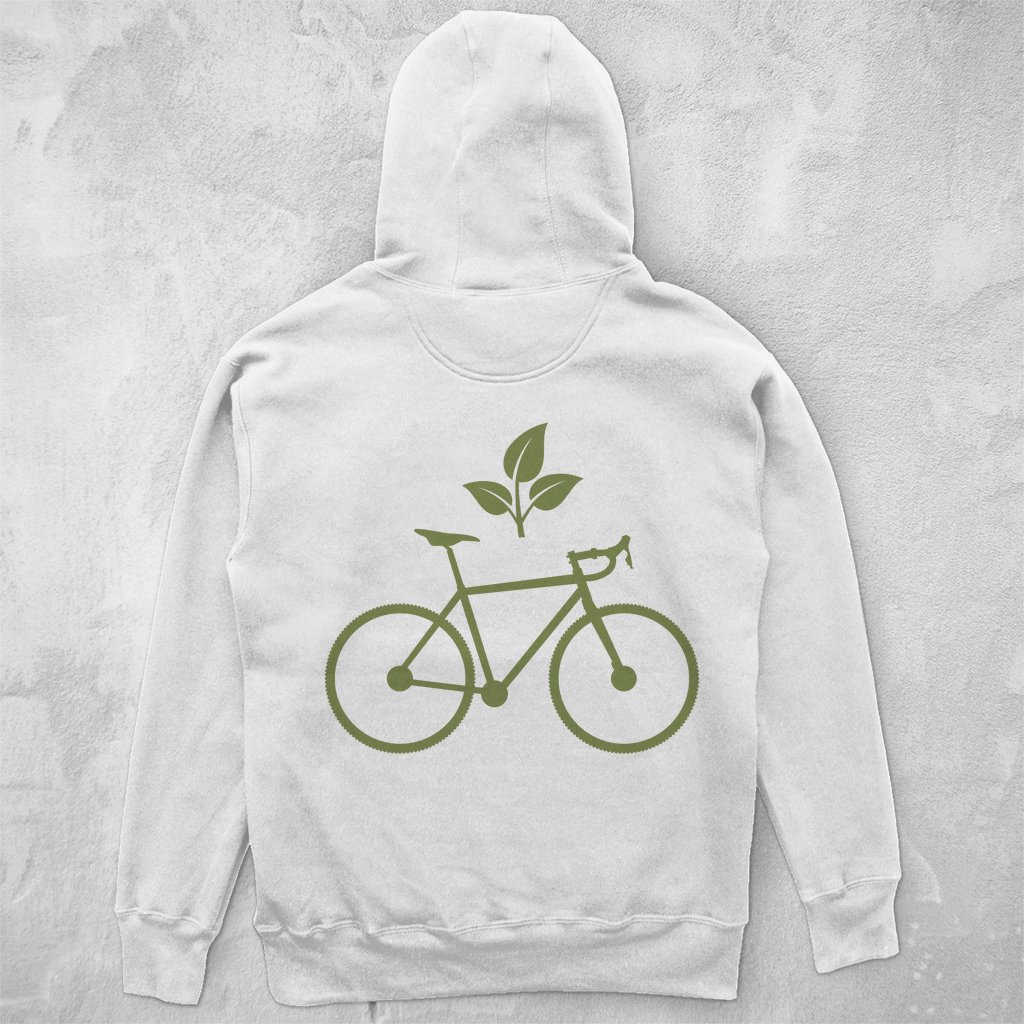 Unisex Oversize Hoodie Rad Blatt