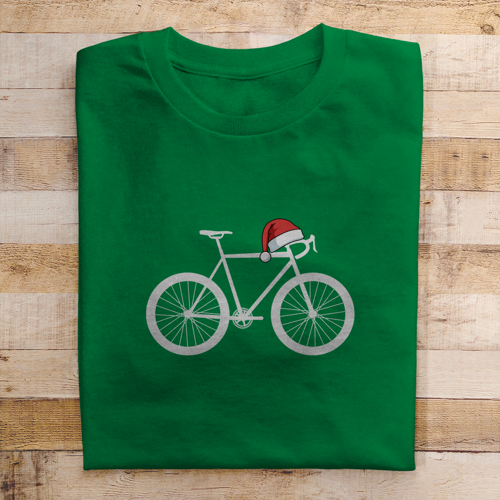 Weihnachten, Fahrrad Herren T-Shirt