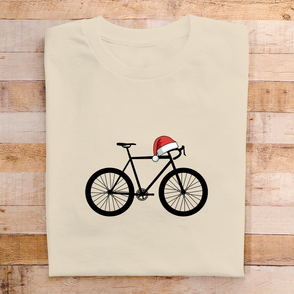 Weihnachten, Fahrrad Herren T-Shirt