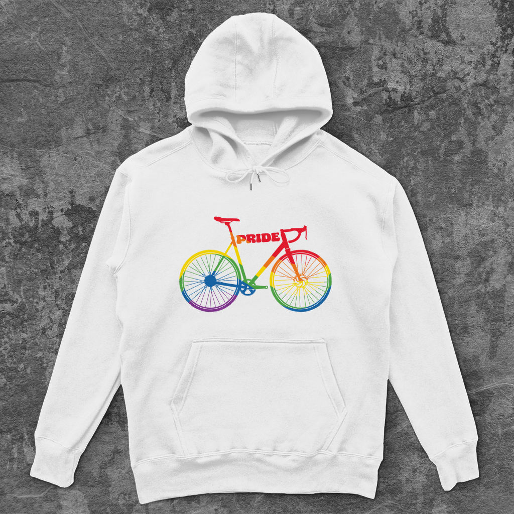 Pride Bike / CSD, Gay Christopher Street Day Unisex Hoodie